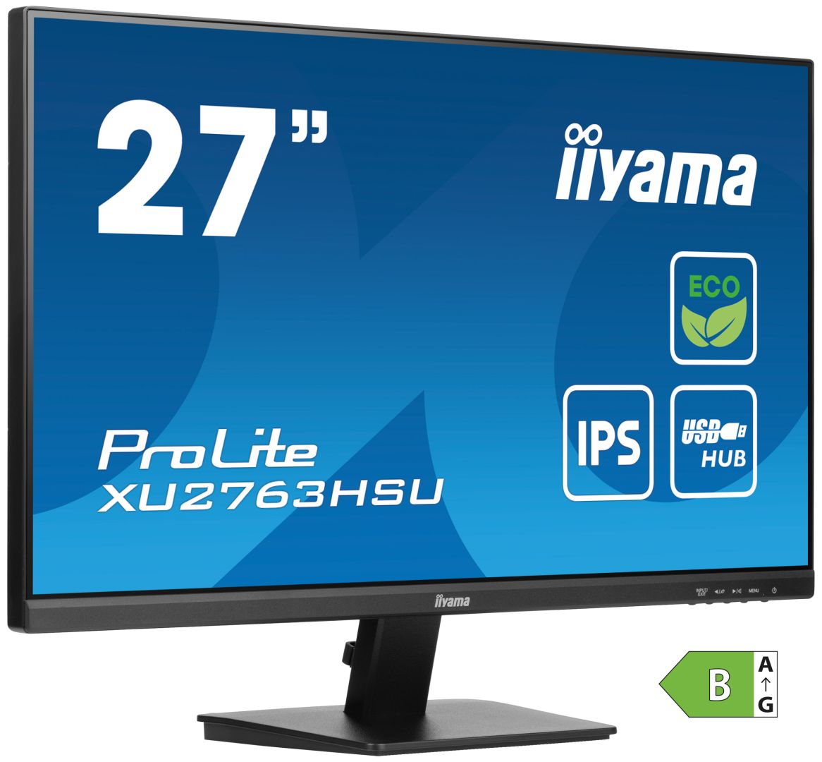 iiyama 27" ProLite XU2763HSU-B1 IPS LED