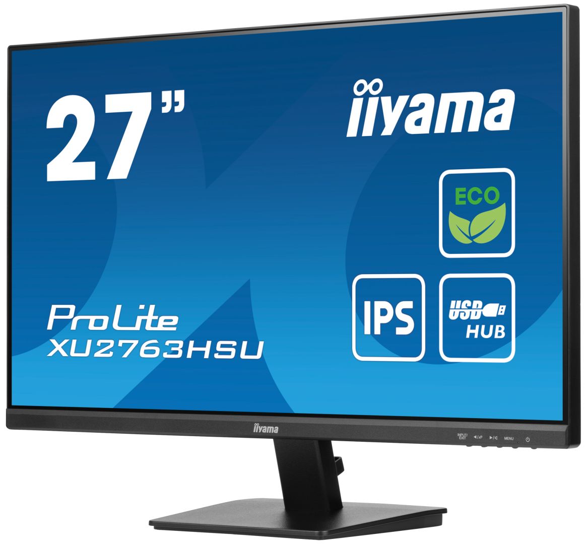 iiyama 27" ProLite XU2763HSU-B1 IPS LED