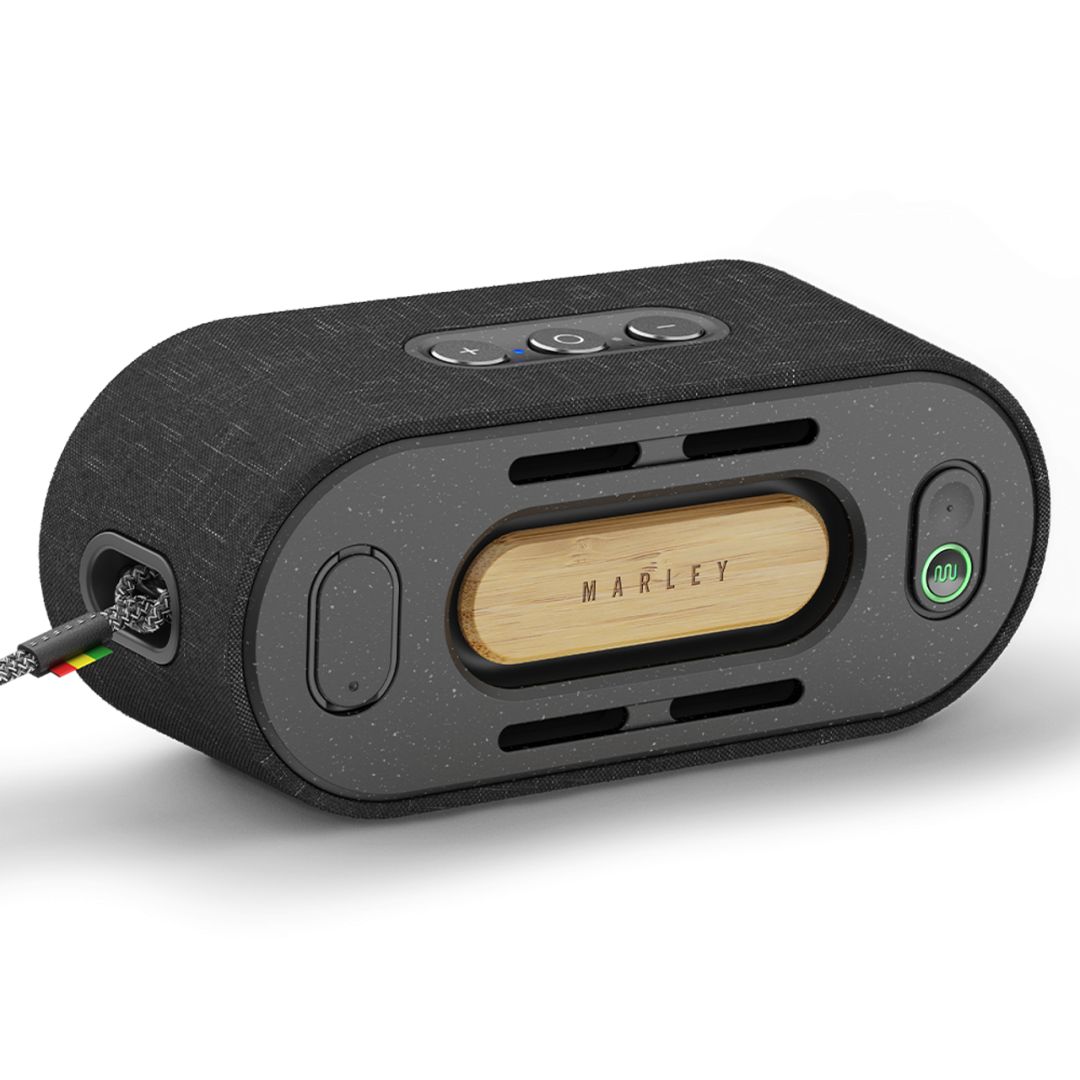 Marley Get Together 2 Mini Bluetooth Speaker Black/Wood