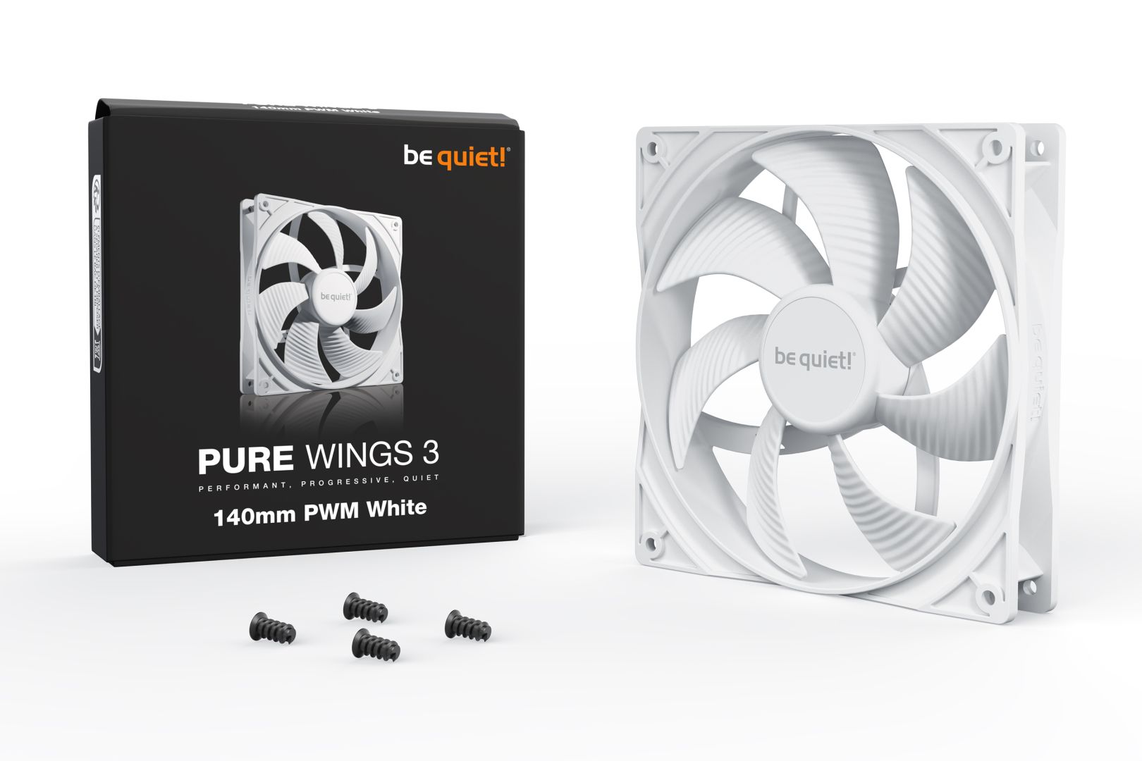 Be quiet! Pure Wings 3 140mm PWM White