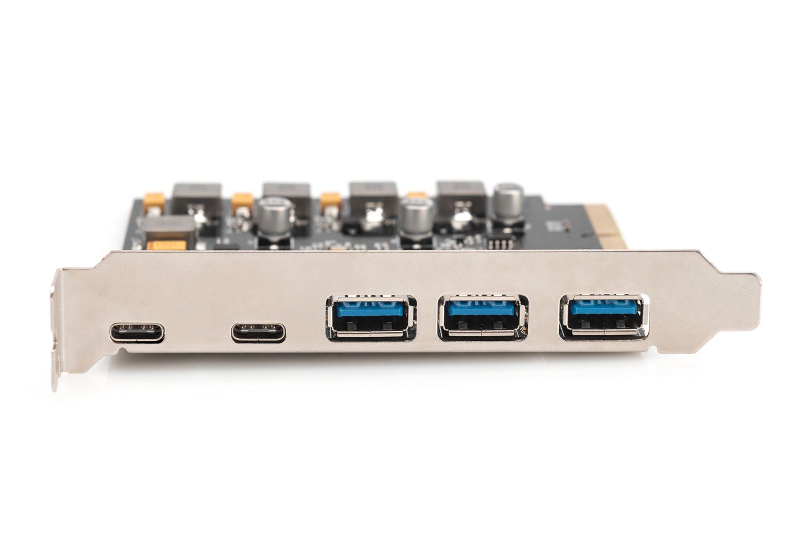 Digitus PCIe card 2x USB-C + 3x USB A 5x SuperSpeed 10Gbps