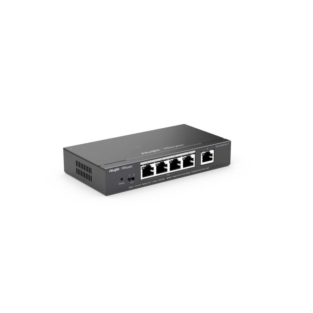 Reyee RG-ES205GC-P 5-Port Gigabit Smart Cloud Mananged PoE Switch