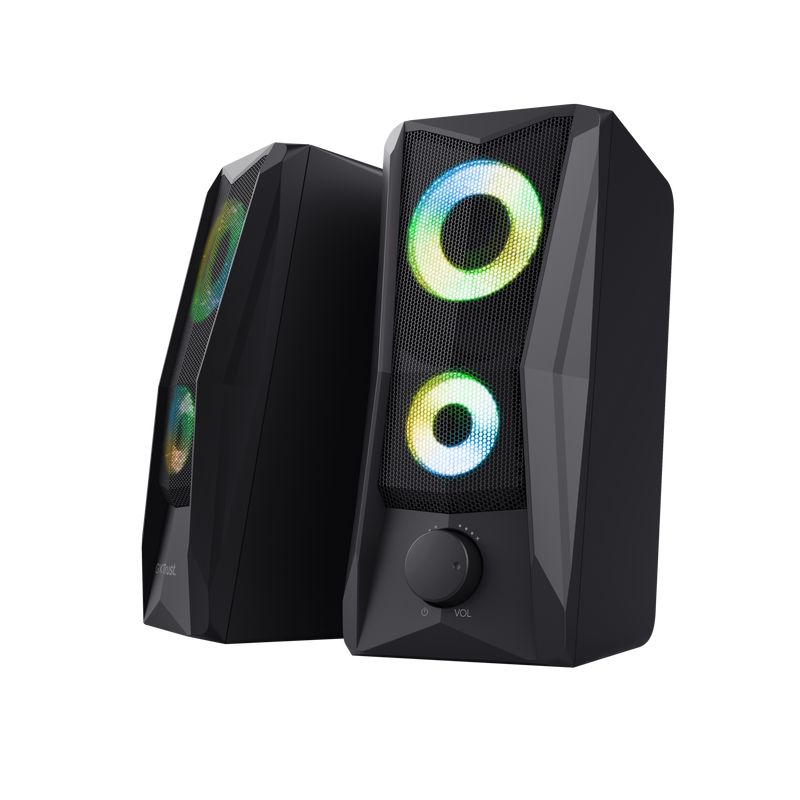 Trust GXT 606 Javv RGB-Illuminated 2.0 Speaker Set Black