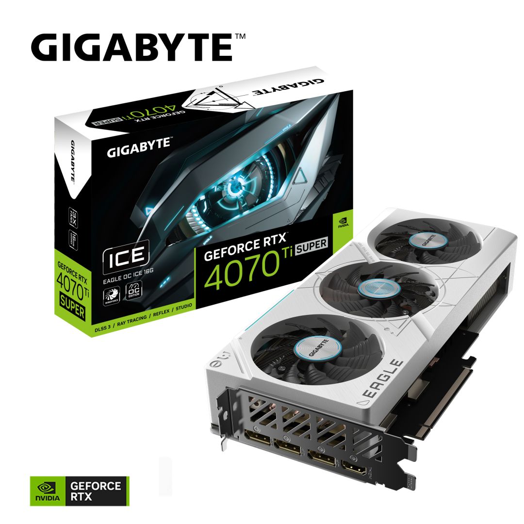 Gigabyte RTX4070 TI SUPER EAGLE OC ICE 16G