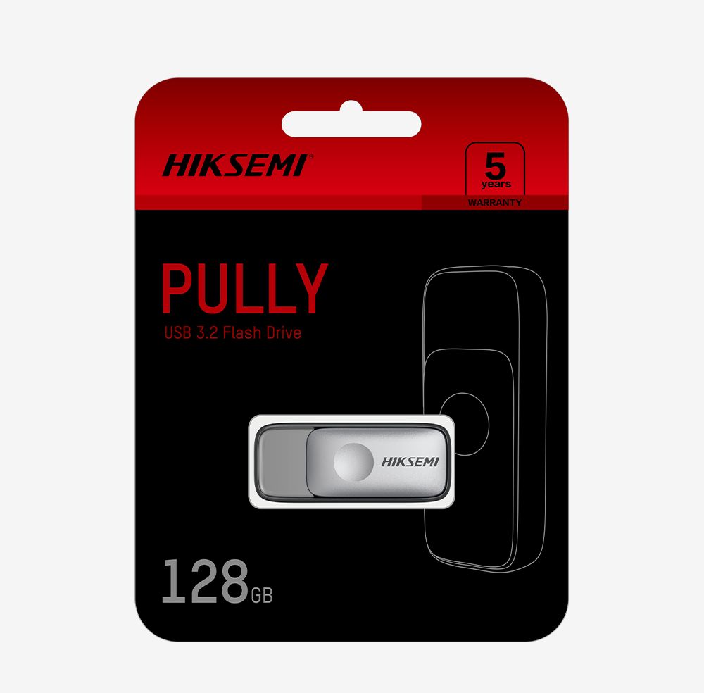 HikSEMI 16GB USB3.2 Pully M210S Grey