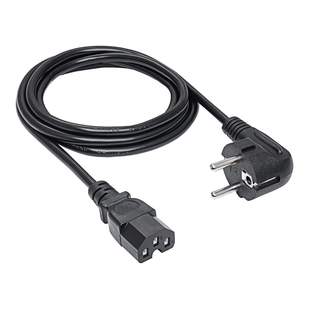 Akyga AK-UP-08 CEE 7/7/C15 cable 1,8m Black