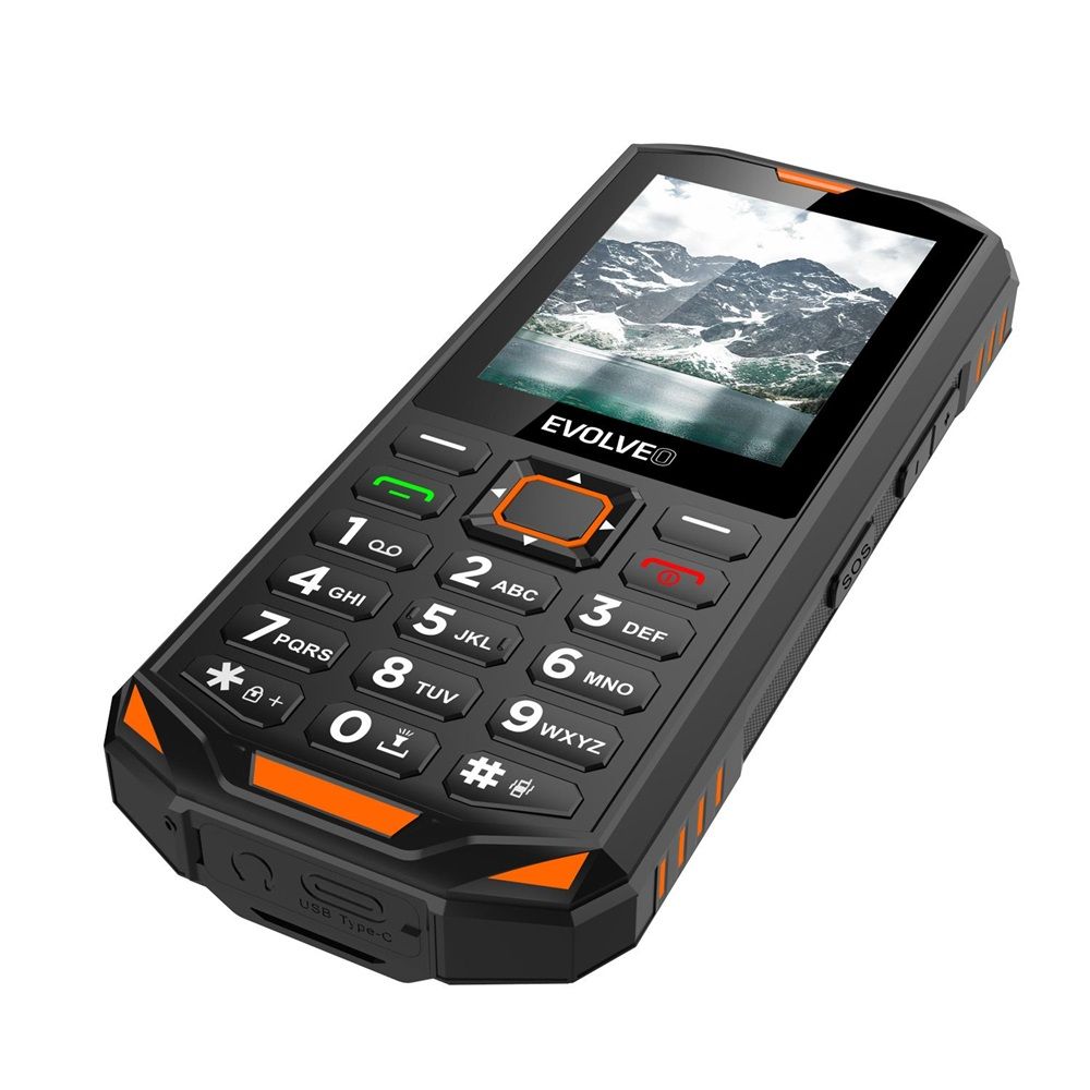 Evolveo Strongphone X5 DualSIM Black/Orange