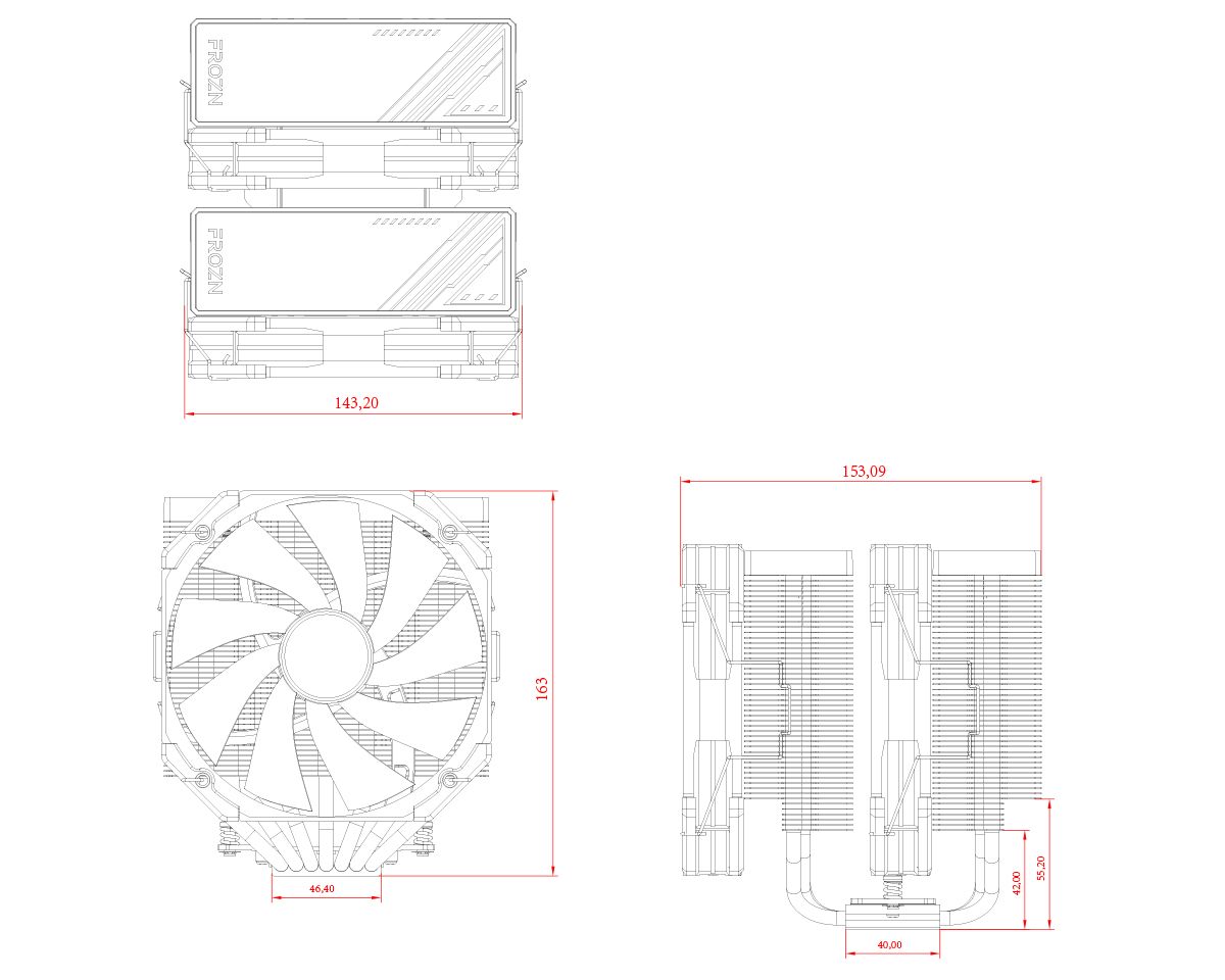 ID-COOLING FROZN A620 BLACK