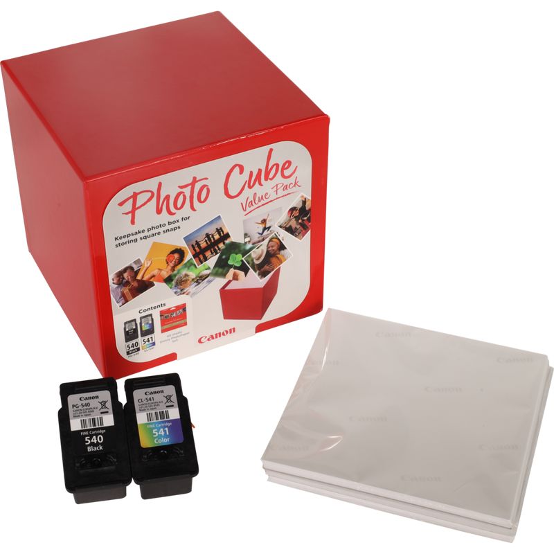 Canon PG-540/CL-541 Multipack tintapatron + PP-201 5 x 5" Photo Paper Plus Glossy II (40db)