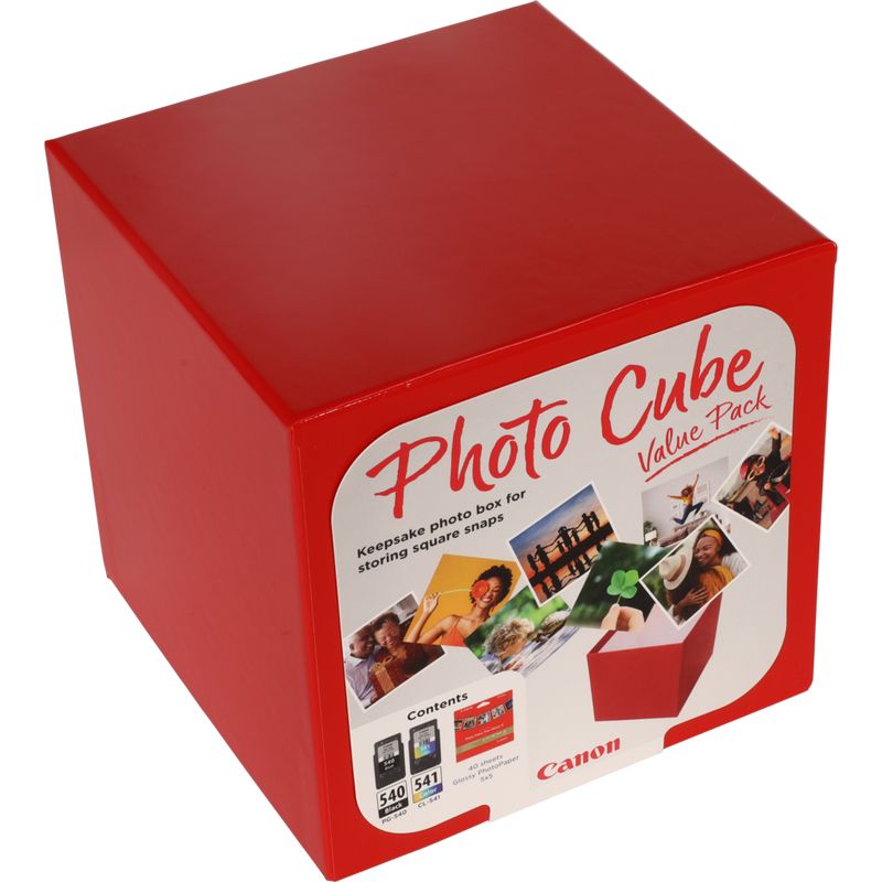 Canon PG-540/CL-541 Multipack tintapatron + PP-201 5 x 5" Photo Paper Plus Glossy II (40db)