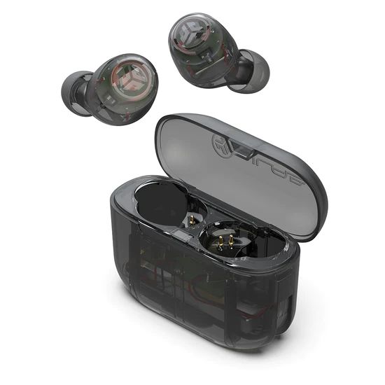 JLab Go Air Pop True Wireless Earbuds Headset Clear