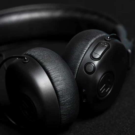 JLab Studio ANC Wireless On Ear Headphones Black