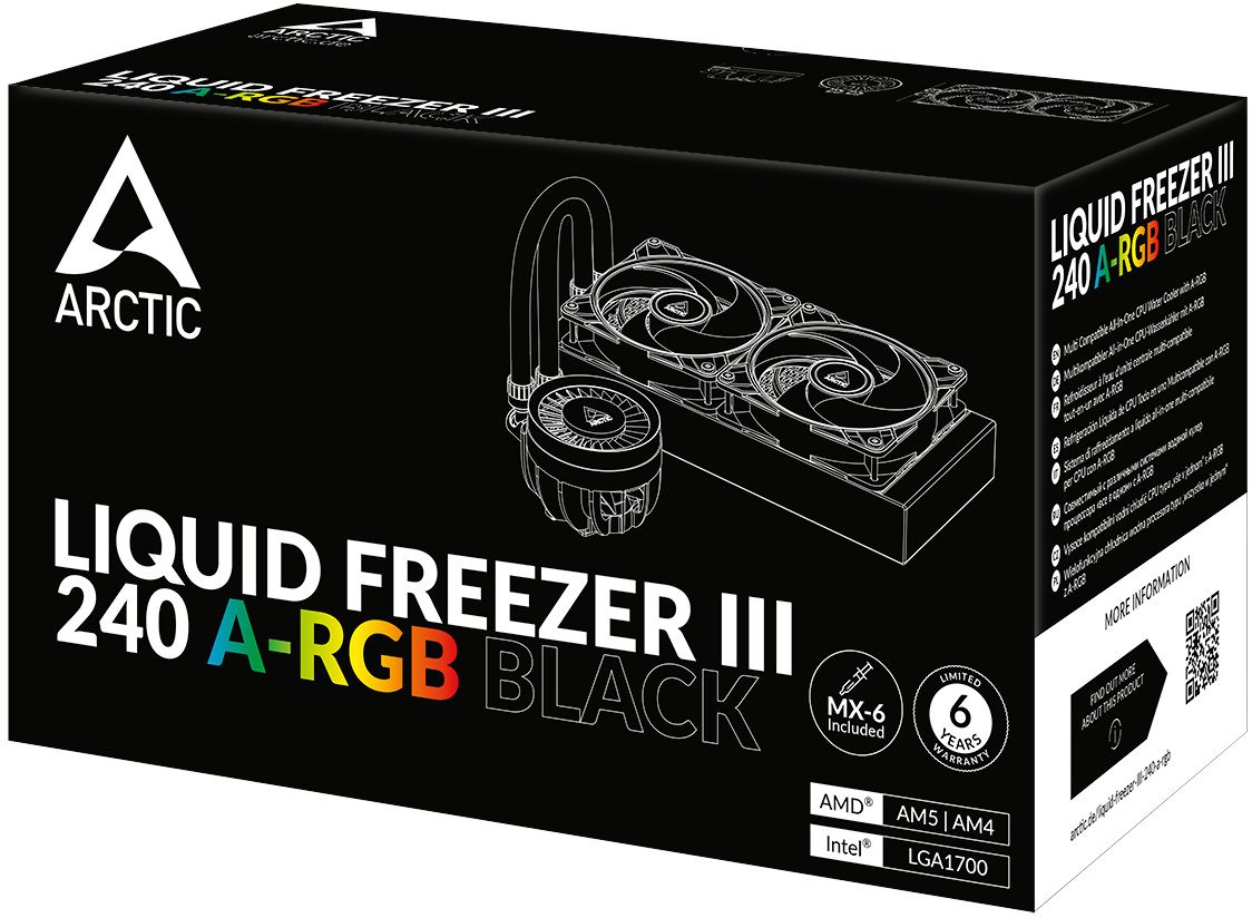 Arctic Liquid Freezer III 240 A-RGB Black