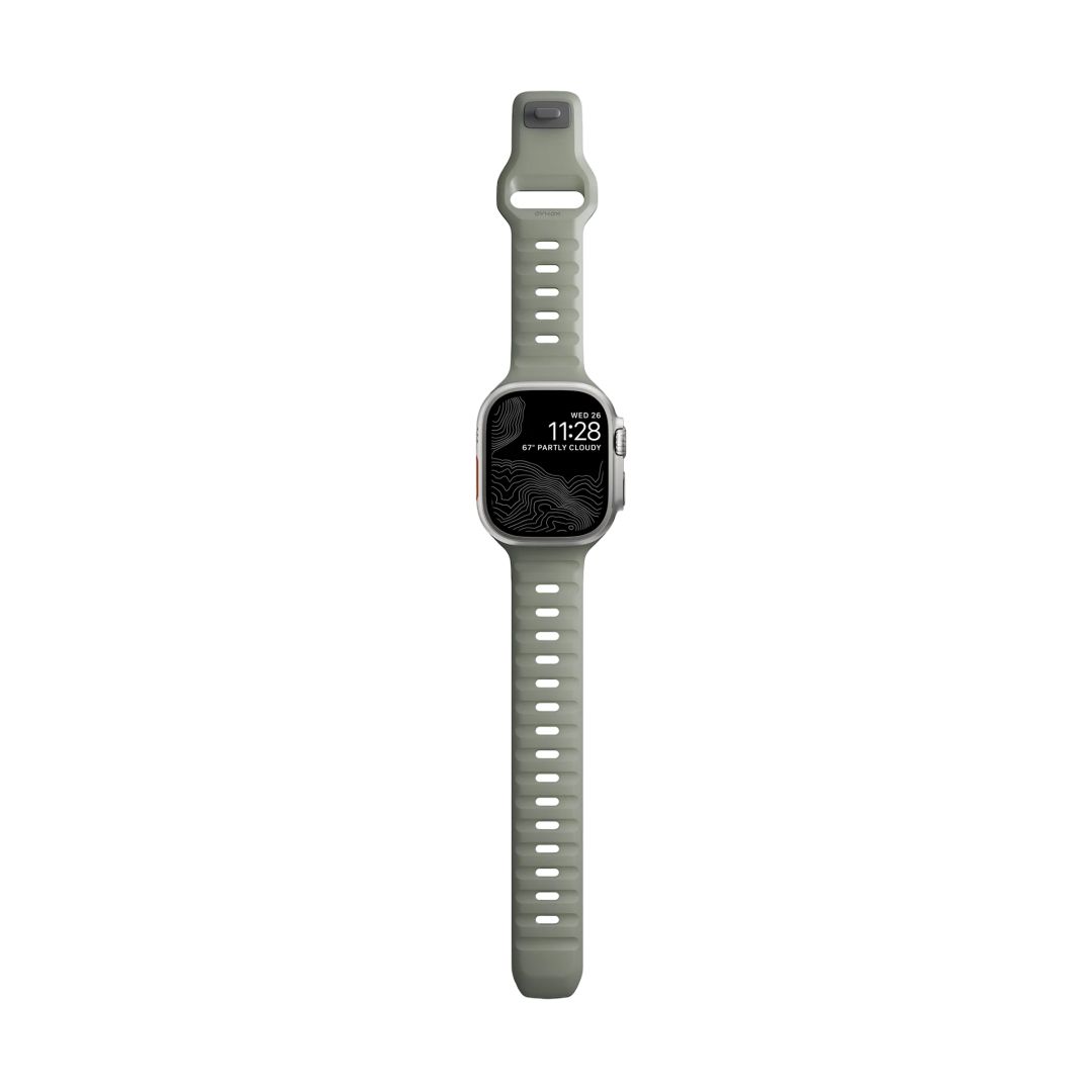 Nomad Sport Strap M/L Apple Watch Ultra 2/1 (49mm) 9/8/7 (45mm)/6/SE/5/4 (44mm)/3/2/ Coastal Rock