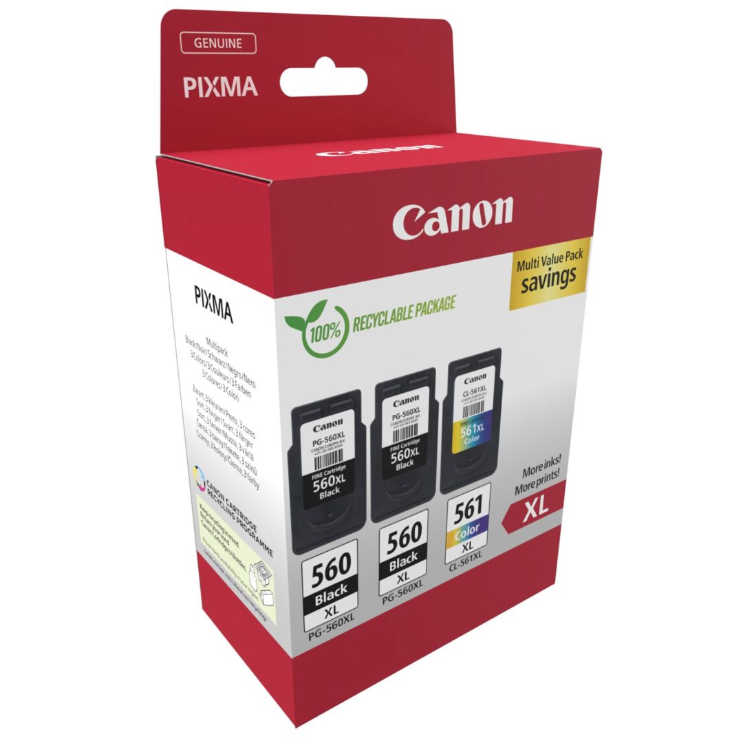 Canon 2xPG-560 XL + CL-561 XL Multipack tintapatron