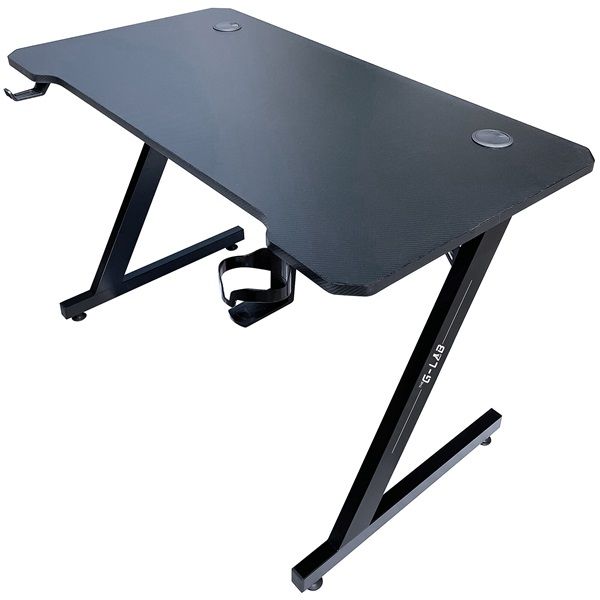 The G-Lab K-Desk-Cobalt Gaming Desk Black