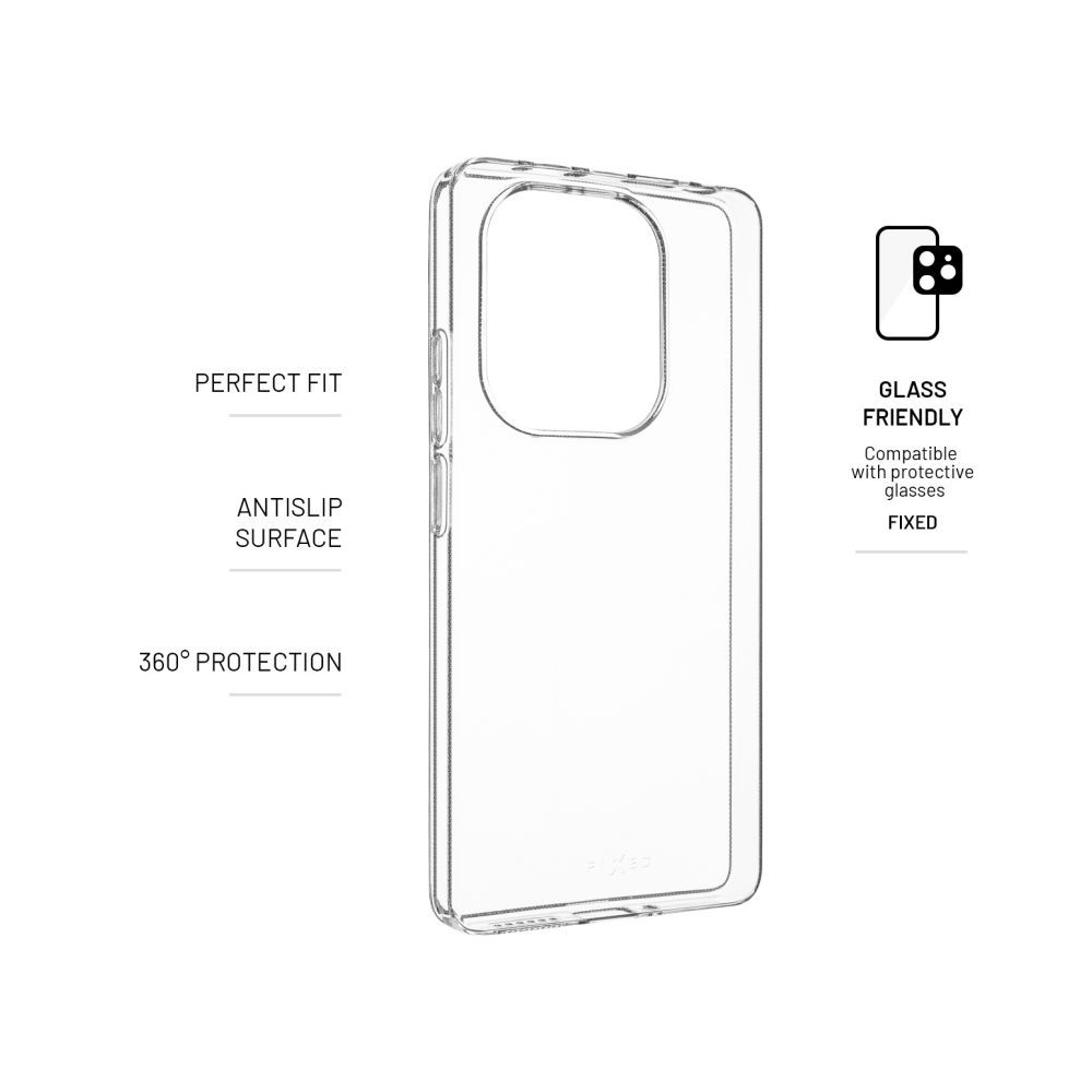 FIXED TPU Gel Case for Xiaomi Redmi Note 13 Pro/POCO M6 Pro Clear