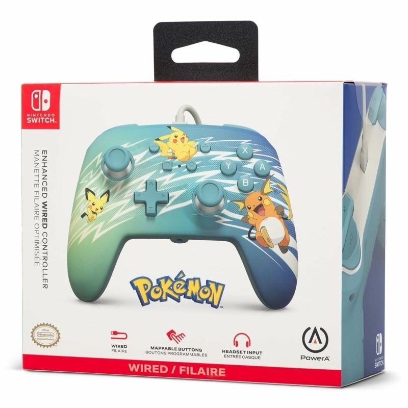 PowerA Enhanced USB Gamepad Pikachu Evolution