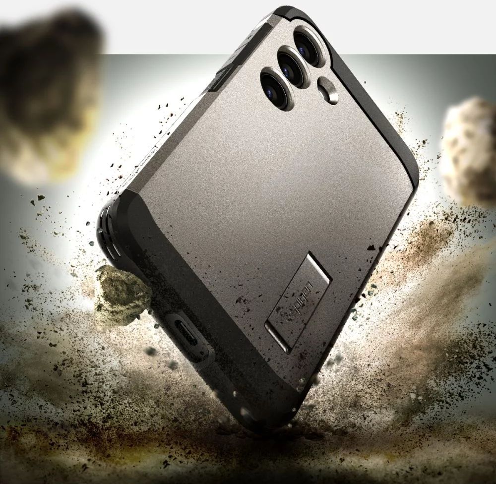 Spigen Tough Armor for Samsung Galaxy S24 Gunmetal