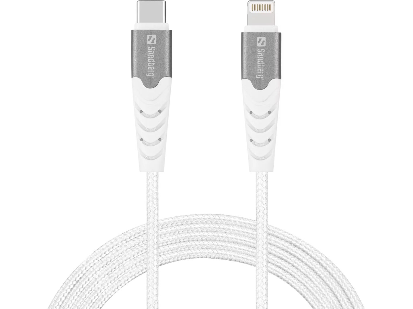 Sandberg USB-C PD to Lightning MFI 2m White