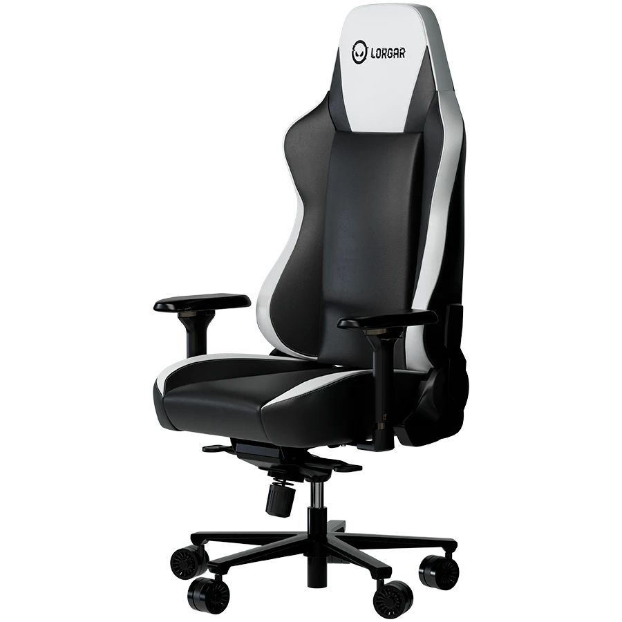 LORGAR Base 311 Gaming Chair Black/White