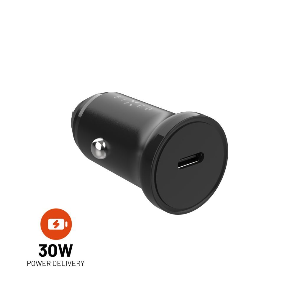 FIXED FIXED USB-C Car Charger 30W Black