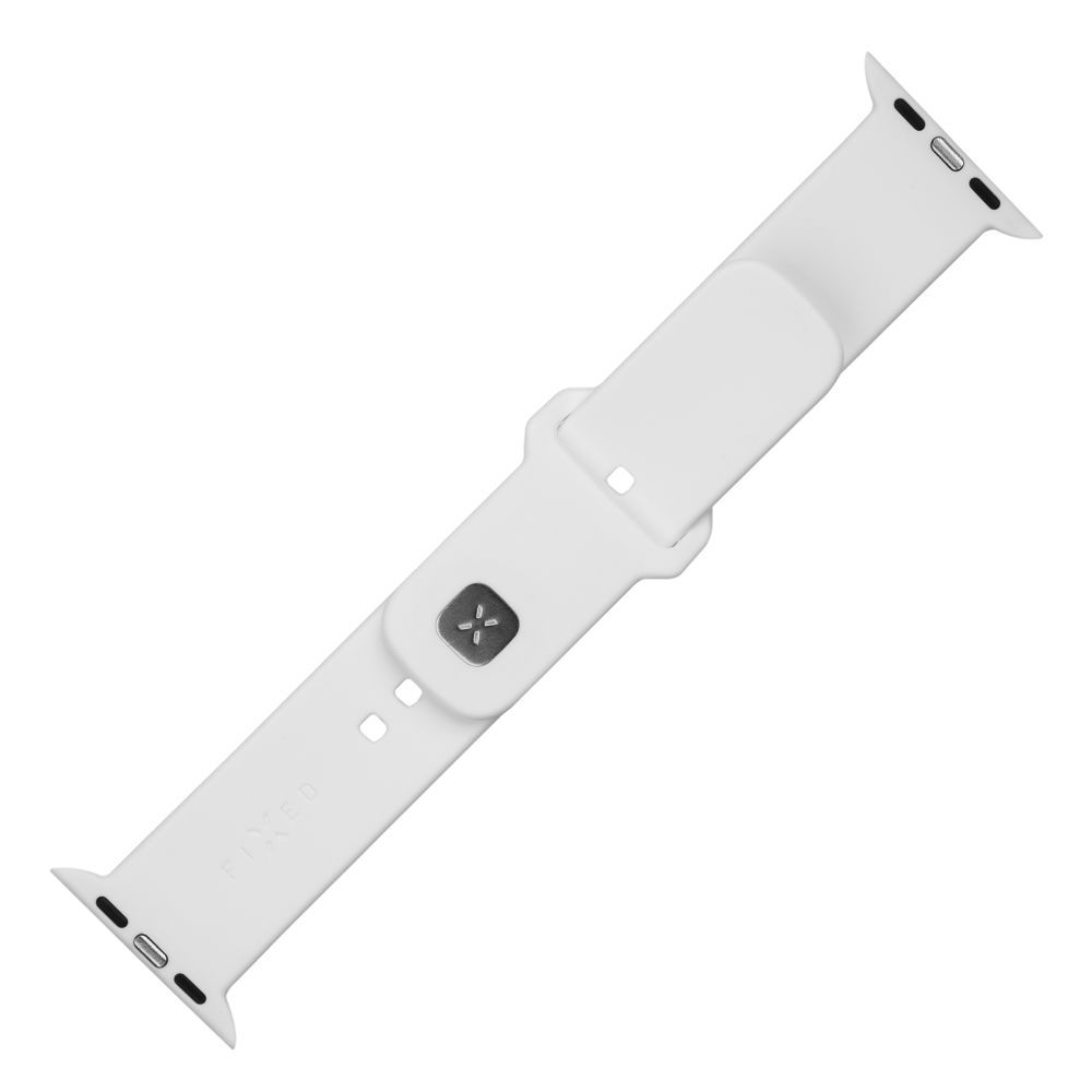 FIXED Silicone Sporty Strap Set for Apple Watch Ultra 49mm White