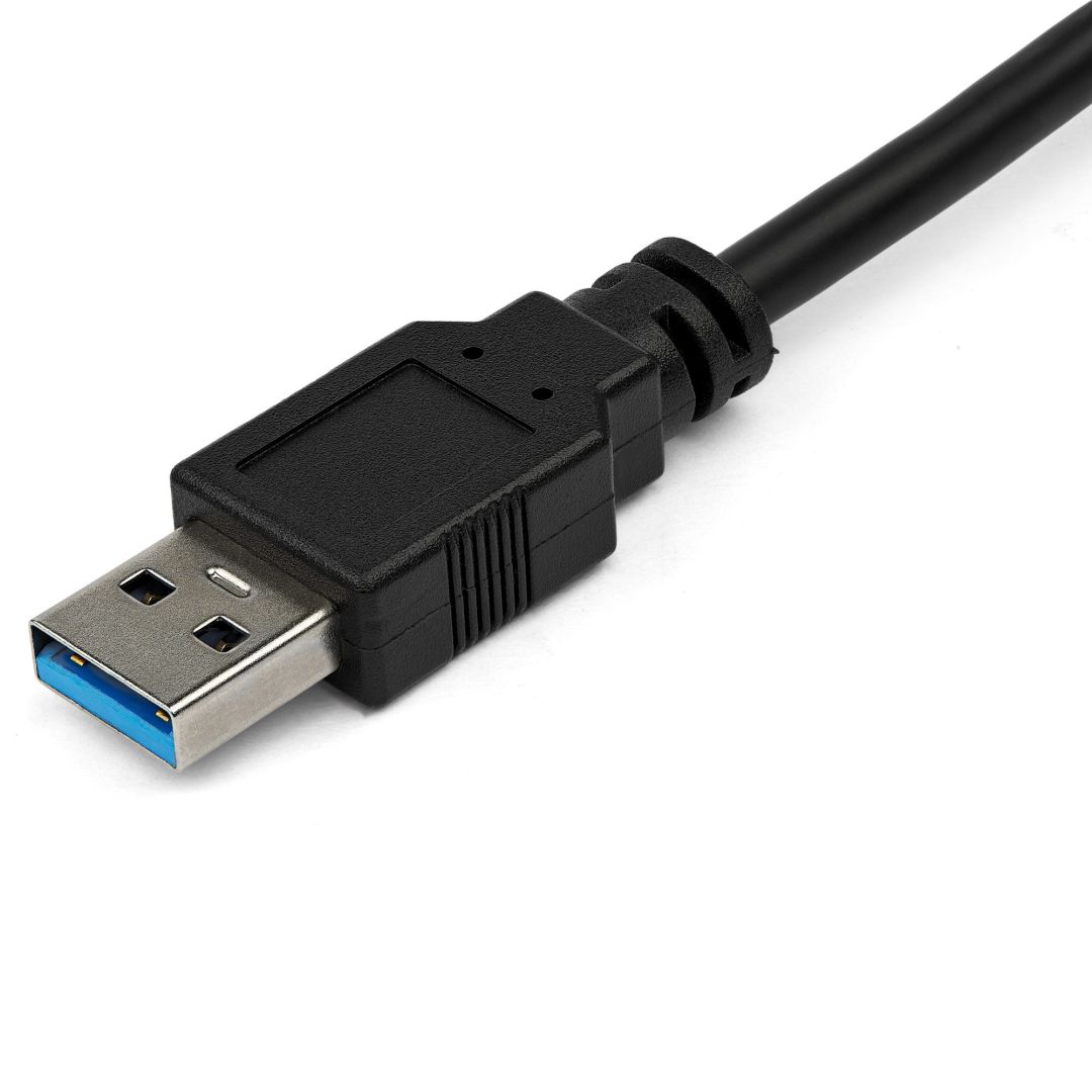 Startech USB 3.0 to Gigabit Network Adapter with Built-In 2-Port USB Hub