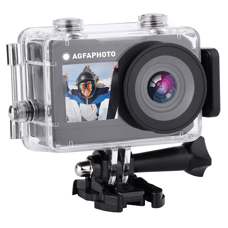 Agfa Realimove AC7000 Dual screen 2.7K Action Cam Black