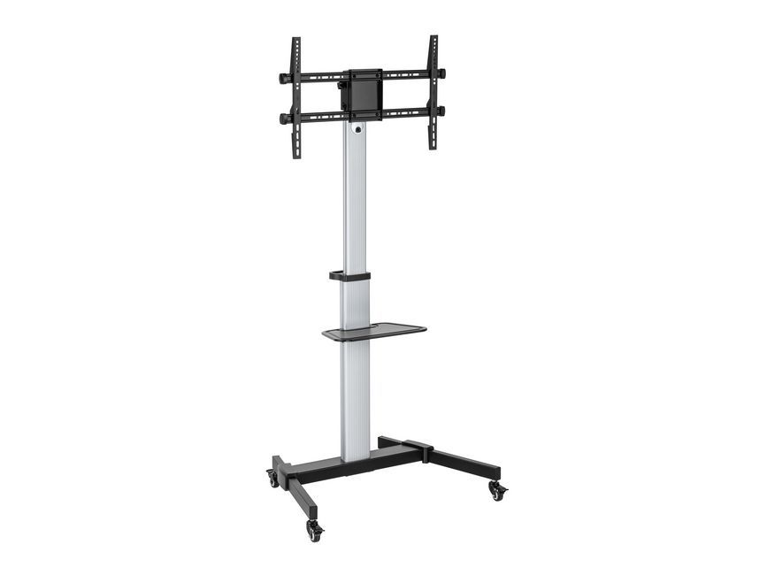 EQuip Rotate TV Cart 37-86" Black/White