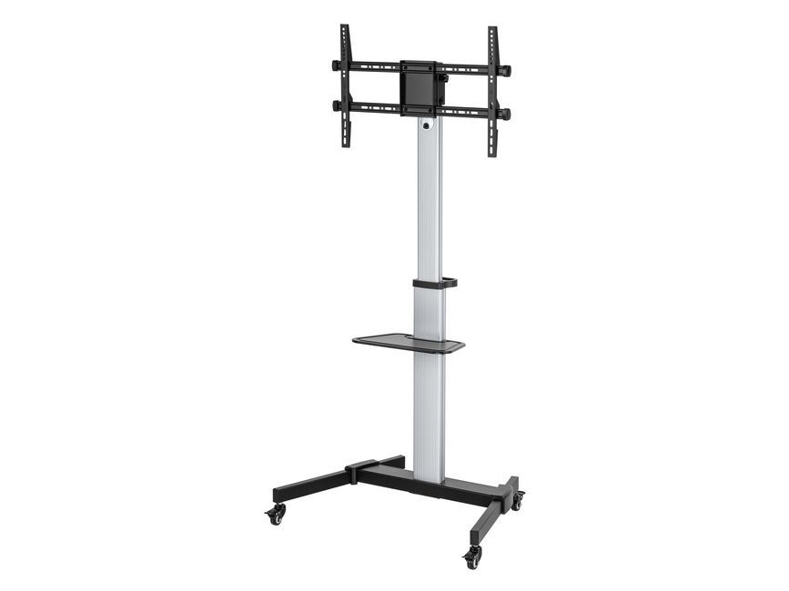 EQuip Rotate TV Cart 37-86" Black/White