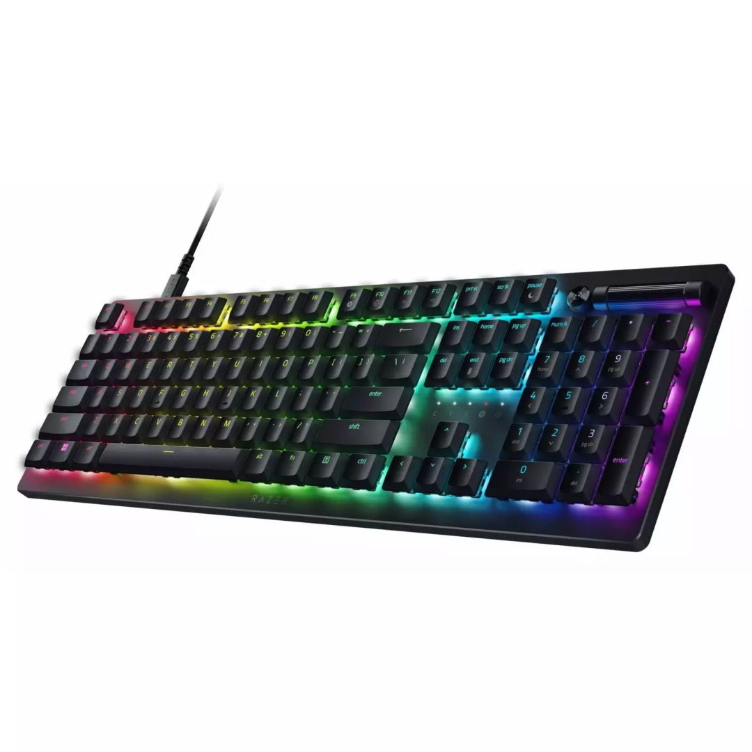 Razer DeathStalker V2 Clicky Optical Purple Switch Keyboard Black US