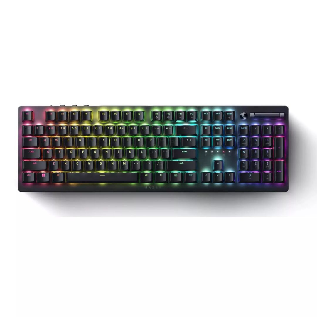 Razer DeathStalker V2 Pro Clicky Optical Purple Switch Keyboard Black US