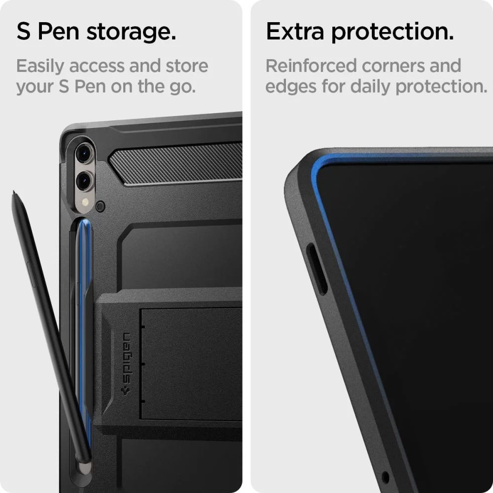 Spigen Tough Armor Pro for Samsung Galaxy Tab S9+ Black