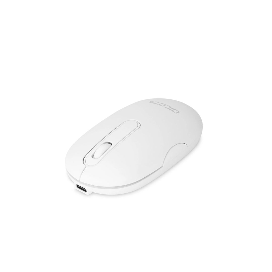 Dicota Wireless Bluetooth Mouse White