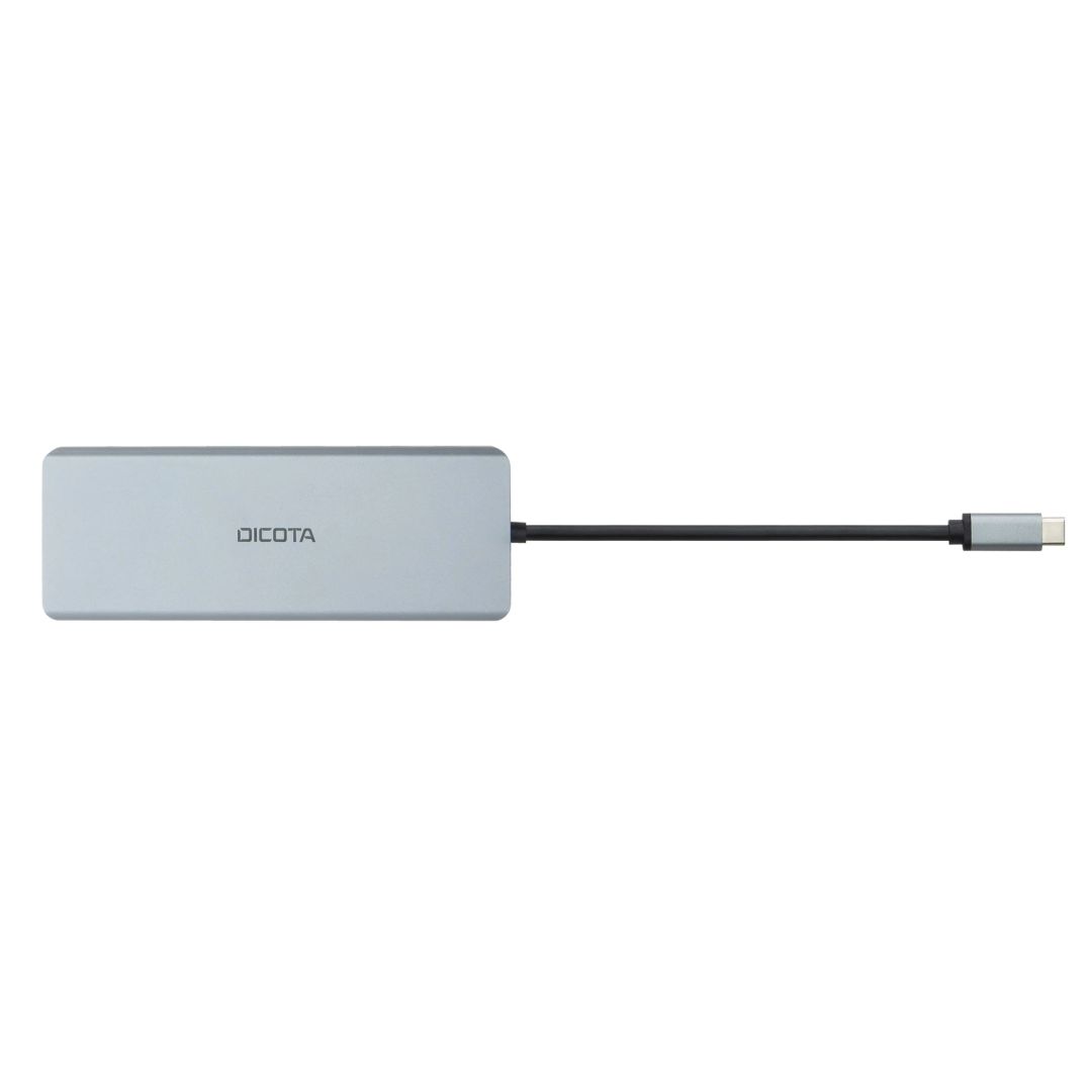 Dicota USB-C 13-in-1 Docking Station 4K HDMI/DP PD 100W Silver