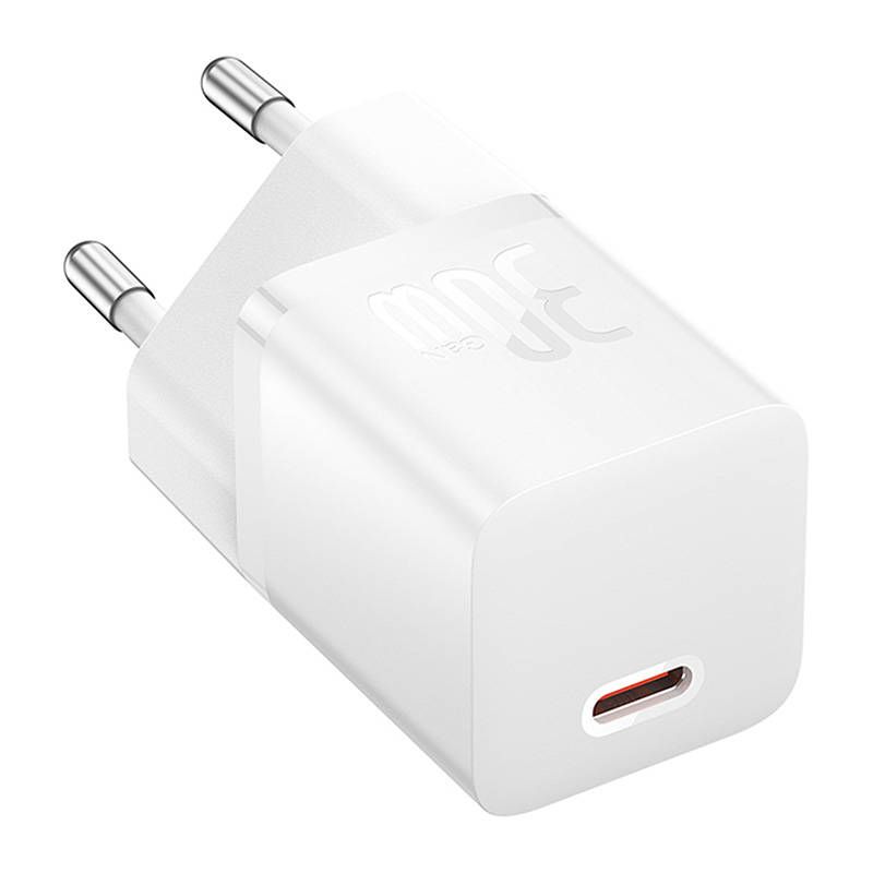 Baseus GaN5 Mini USB-C Charger White