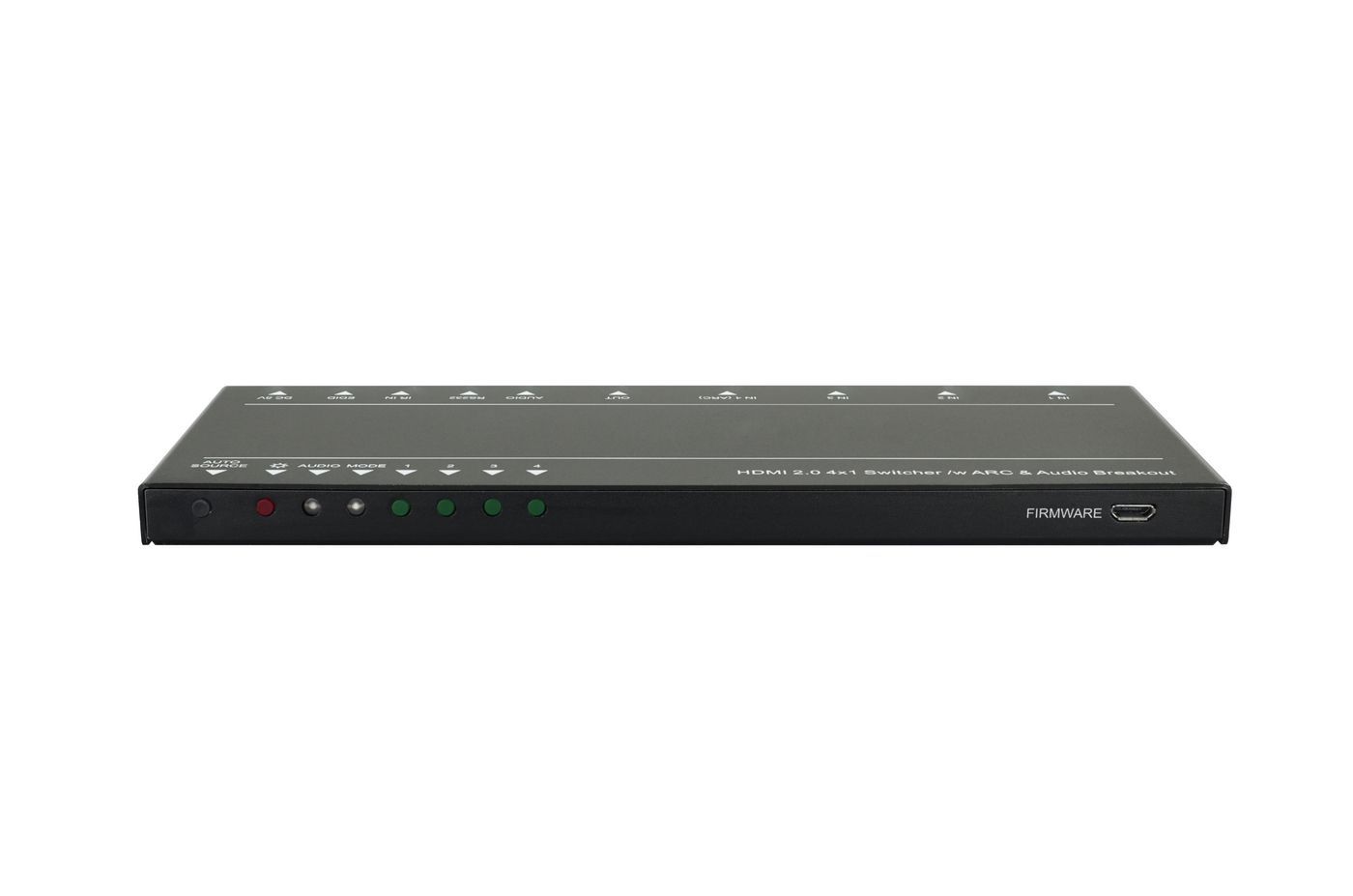 Vivolink HDMI switcher 4x1 4K@60Hz Black