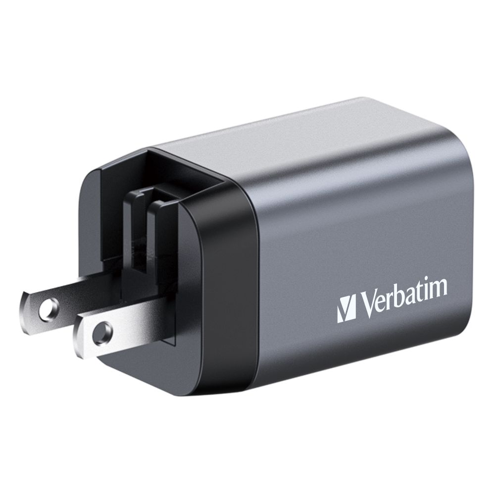 Verbatim 35W 2-Port GaN Wall Charger Black