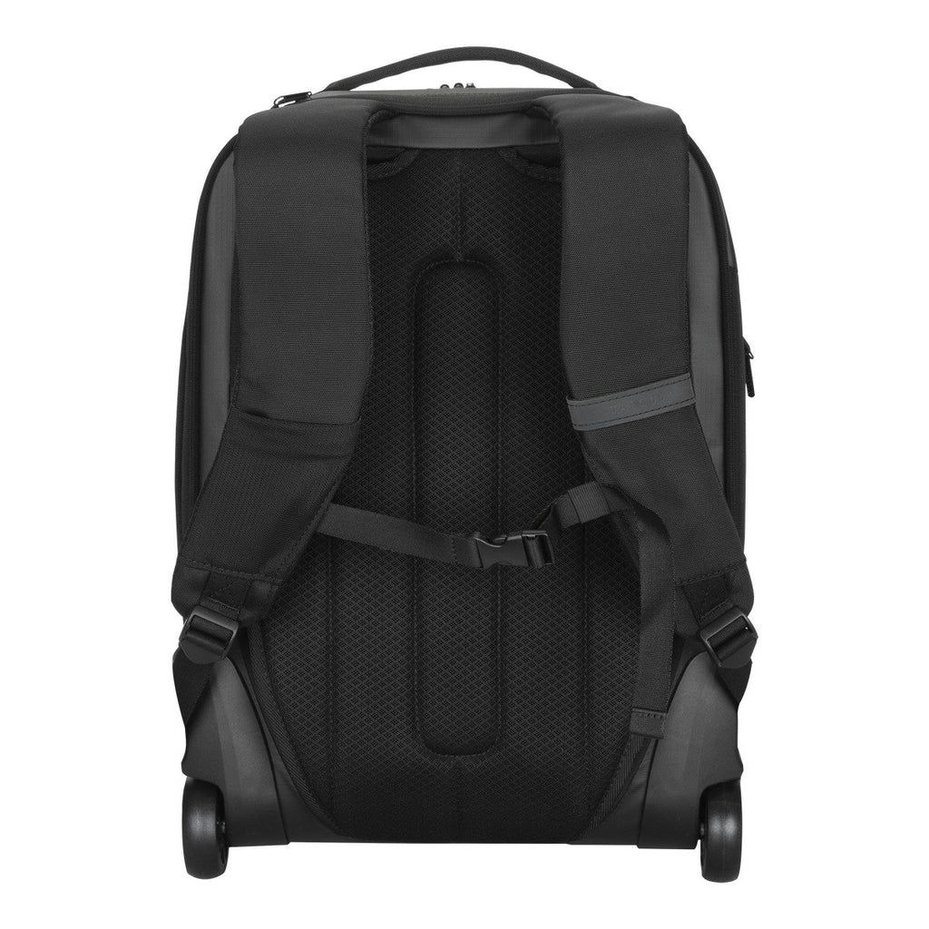 Targus EcoSmart 15.6” Mobile Tech Traveler Rolling Backpack Black