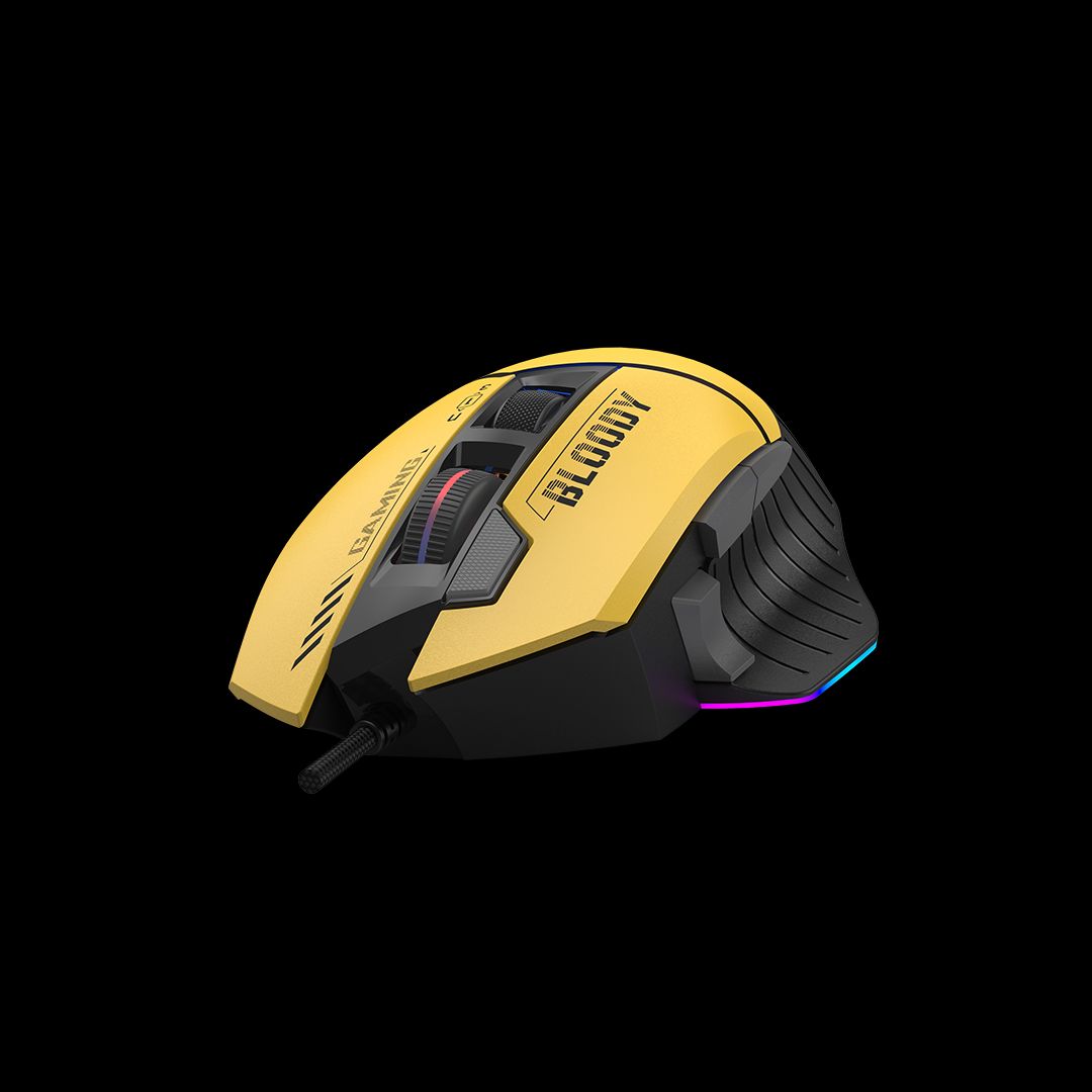 A4-Tech Bloody W95 Max Sports RGB Gaming Mouse Lime