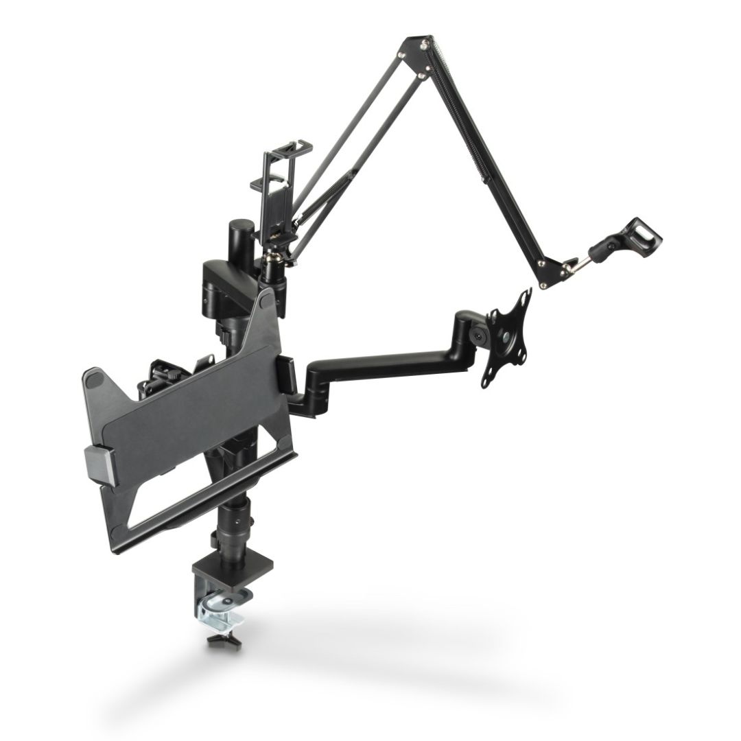 Hama Streaming Monitor Holder 4 arms Black