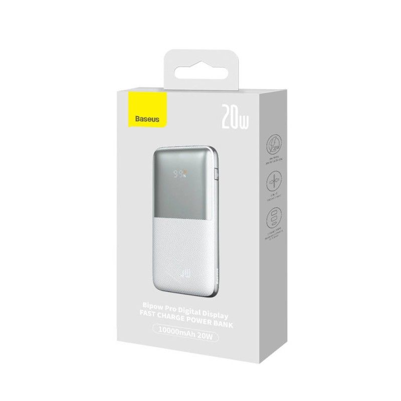 Baseus Bipow Pro 10000mAh PowerBank White