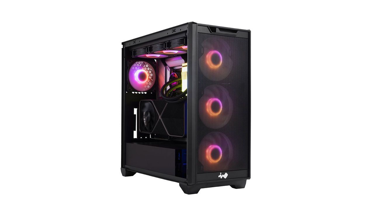 InWin D5 Tempered Glass Black