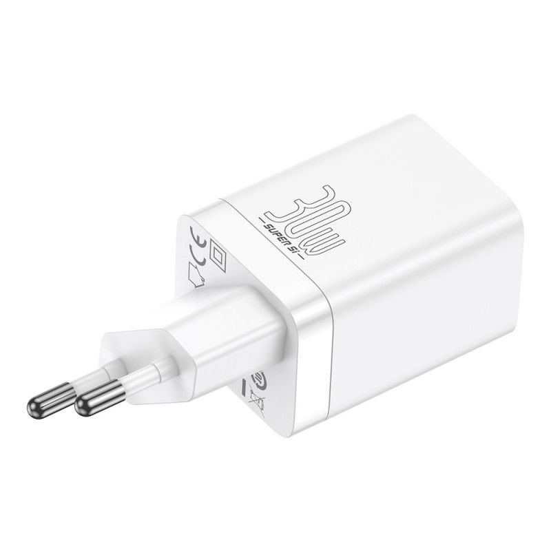 Baseus Super Si Pro 30W Wall Charger White