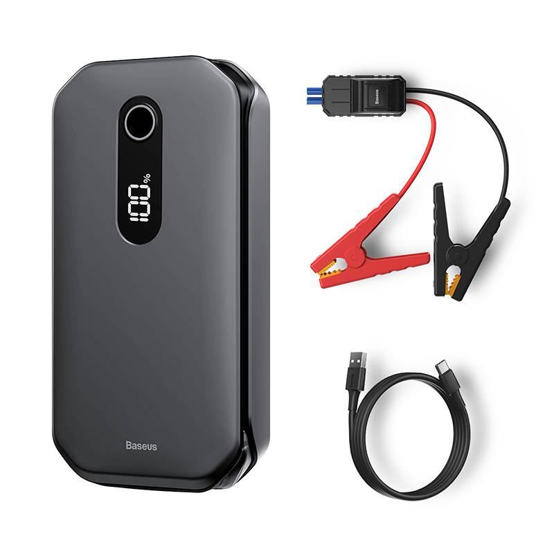 Baseus Super Energy Car Jump Starter 12000mAh PowerBank Black