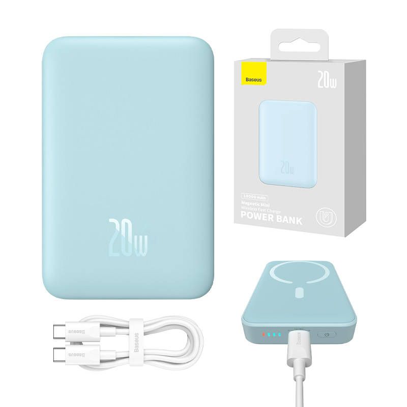 Baseus Magnetic Mini 10000mAh PowerBank Blue