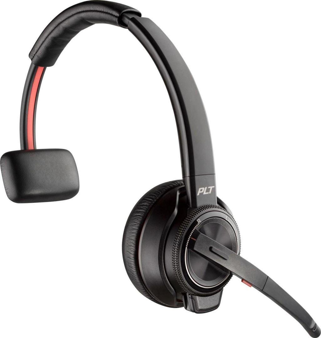 Poly Plantronics Savi 8210-M USB-A DECT 1880-1900MHz Headset Black