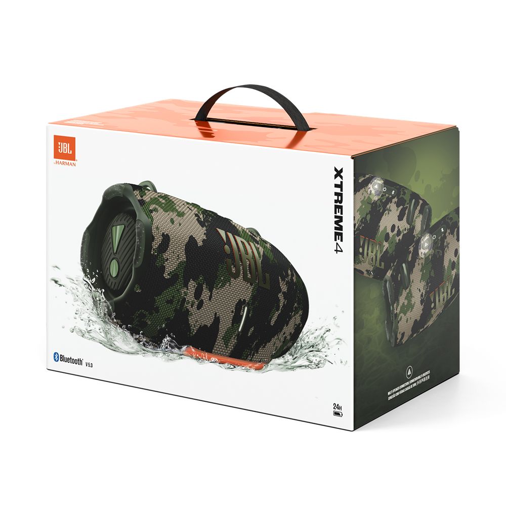 JBL Xtreme 4 Portable Bluetooth Speaker Camo