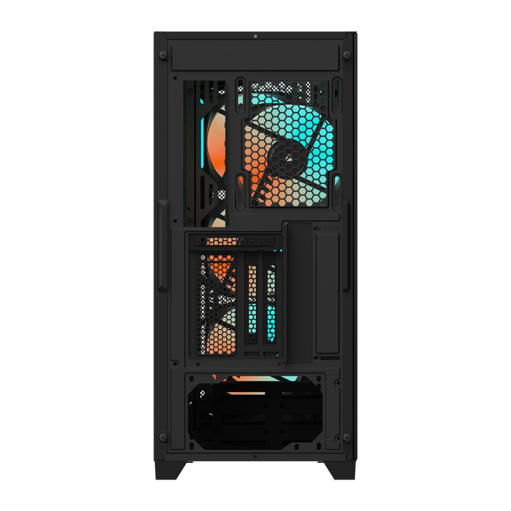 Gigabyte C301G RGB Lighting Tempered Glass Black